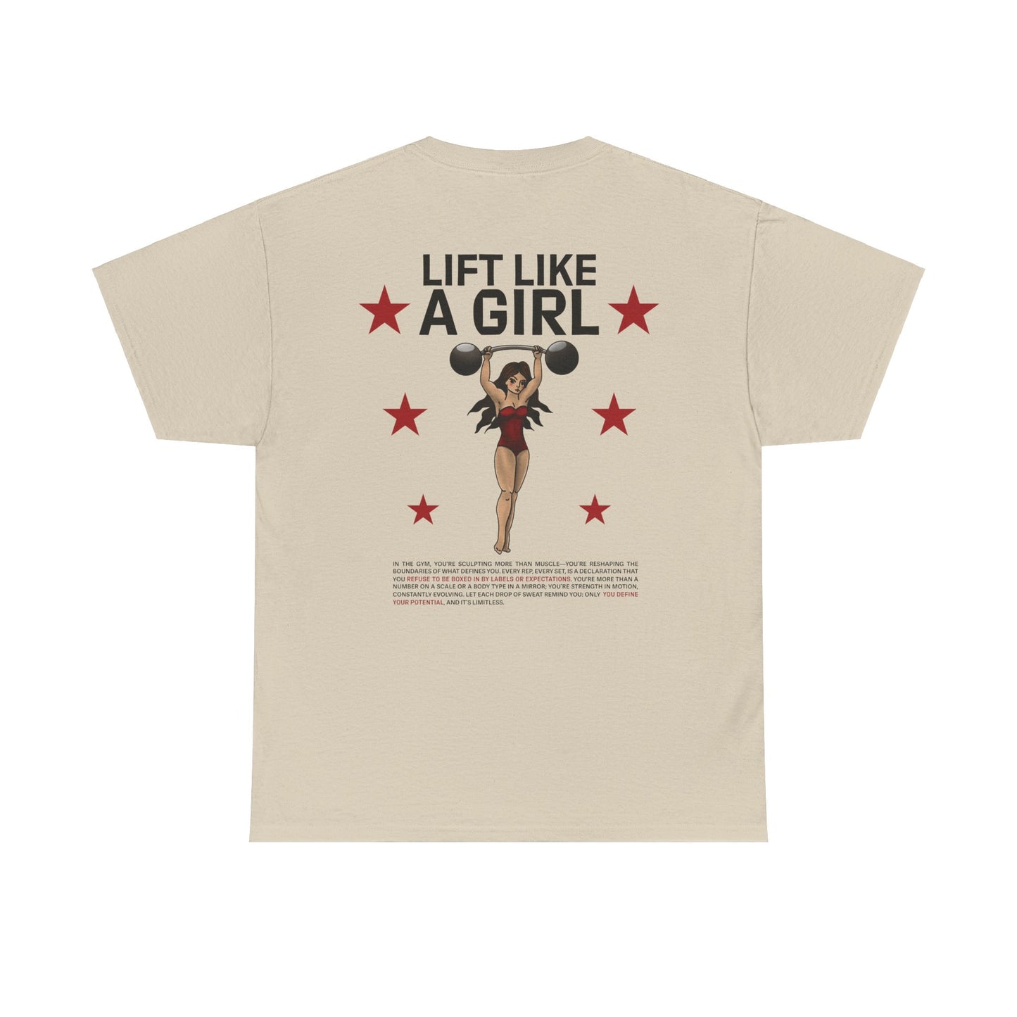 "Lift like a Girl" Tee